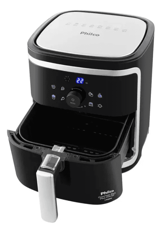 Air Fryer Philco Gourmet Black Plus 5,0L